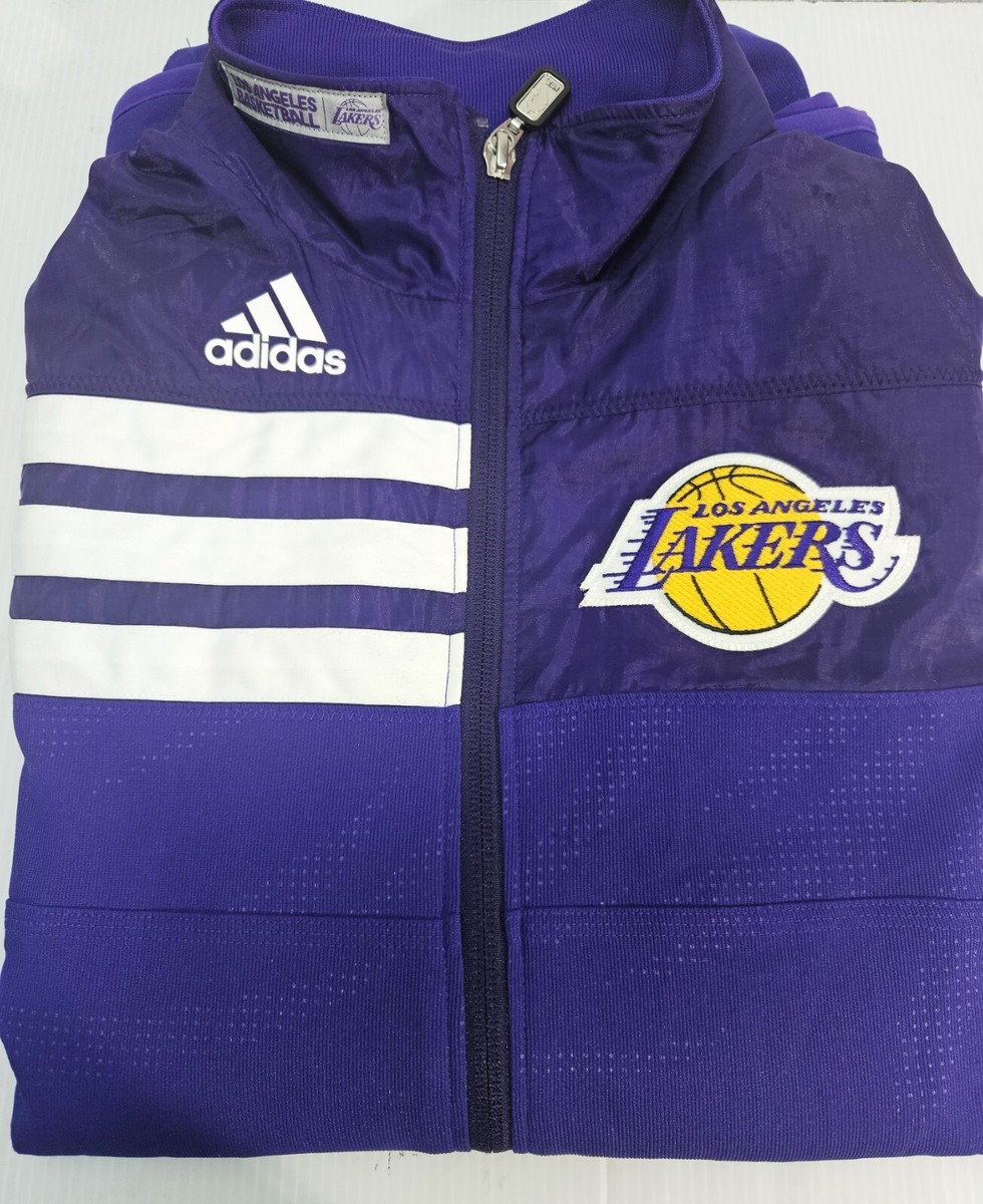 Los Angeles Lakers Adidas Warm Up Jacket 2011/12 NBA Purple