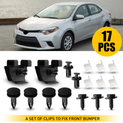 17x CLIPS TO FIX FRONT BUMPER FOR TOYOTA For COROLLA 2009-2019 - Foto 6