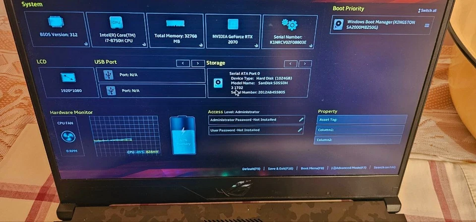 portatile gaming Asus ROG Strix SCAR II GL704 - Immagine 4 di 4