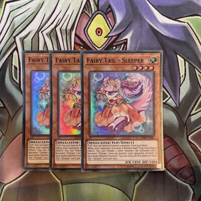 OP05-DE007 Fairy Tail - Sleeper Super Rare x3 Top Zustand Yugioh