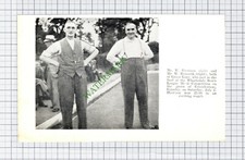 Mr W Harrison W Howarth Green Lane Guiseley Wharfedale Bowls - 1937 Cutting