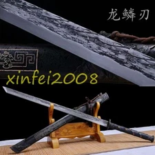 43" Chinese Tang Dynasty Broadsword Wushu Sword Sharp Manganese Steel Blade Dao