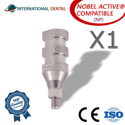 Transfer Close Tray (NP) For Nobel Bi0care Active Hex, Dental Fixture L9mm