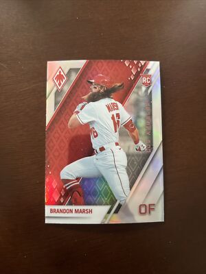 2022 Panini Chronicles Brandon Marsh Phoenix Silver Holo