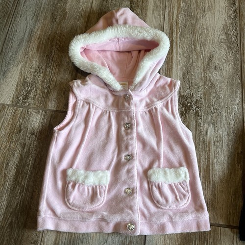 Lot of 3 Little Girl's Vests Size XS/4/4T-5T Janie & Jack, Gymboree, Est. 1989 - Picture 5 of 18