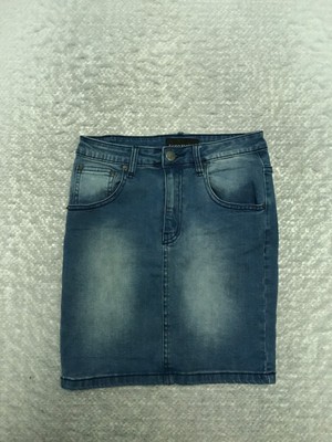 Ziggy Denim Blue Straight Zip Casual Size 30 Womens Skirt Carrot