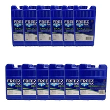 Freez Pack, Reusable Ice Cooling Pack, for Food and Drinks, Great for Lunch Bags