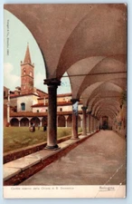 Cortile interno della Chiesa di S. Domenico BOLOGNA Italy Postcard