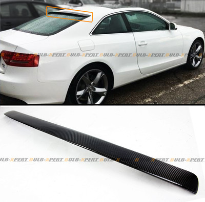FOR 2009-17 AUDI A5 S5 RS5 COUPE VIP CARBON FIBER REAR ROOF WINDOW SPOILER WING