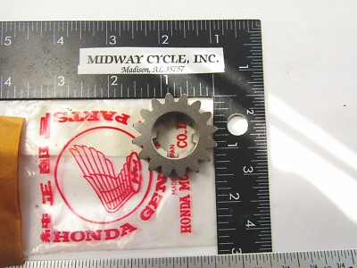＊handmade＊no.175 HONDA MR175 NEW OEM MAINSHAFT SECOND GEAR 16T 23426-373-000 MR 175