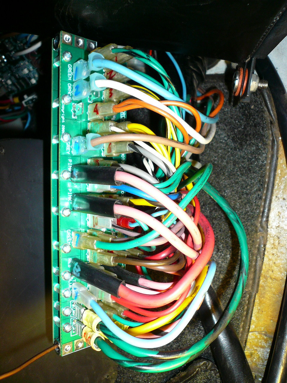 de Tomaso Pantera Fuse Panel Fusebox