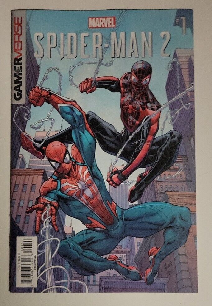 🔑Spider-Man 2 #1 05/2023 NM-/VF+ FCBD PREQUEL TO GAME SEQUEL MARVEL COMICS 