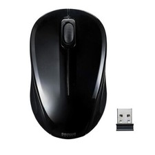 sanwasapurai Silent Wireless Blue LED Mouse , blk from Japan