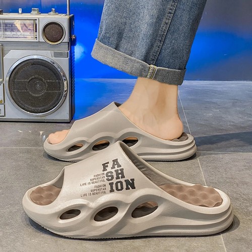 Men's Fashion Massage Slippers Non-Slip EVA Flip Flops Beach Shower Shoes Gift - Picture 7 of 26