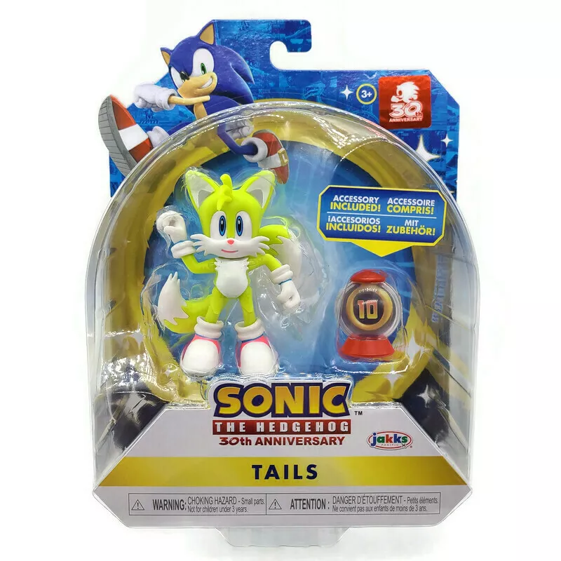 SONIC THE HEDGEHOG ACTION FIGURE Sonic 30th ANNIVERSARY