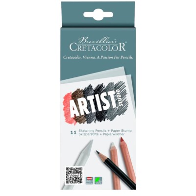 Brevillier's CRETACOLOR 46511 Artist Studio Drawing 101 Introduction Bleistift-S