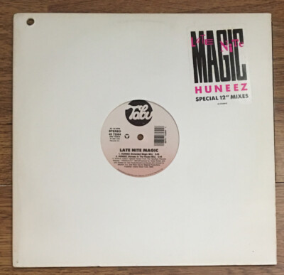 Late Nite Magic~Huneez (Special 12'' Mixes) 1990 45-73364 Vinyl 12'' ~Unplayed~EX