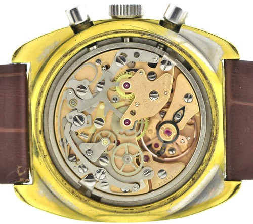 Omega Seamaster vergoldeter Vintage Herren Chronograph Ref.145.029 Cal.861 -70er - Picture 10 of 11