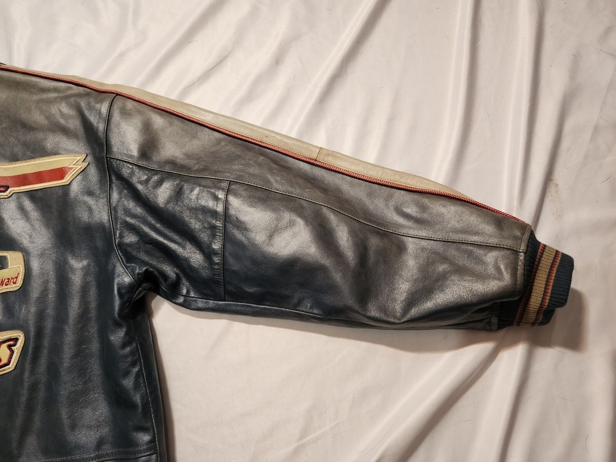 Classic Vintage Biggie Long Avirex ALL Star Goalers leather Classic Vintage Biggie Long Avirex ALL Star Goalers leather