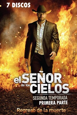 EL SENOR DE LOS CIELOS SEGUNDA TEMPORADA PRIMERA PARTE 7 DISCOS REGRESO DE LA M