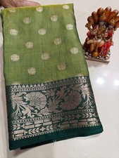 Soft Pattu Silk saree with blouse piece