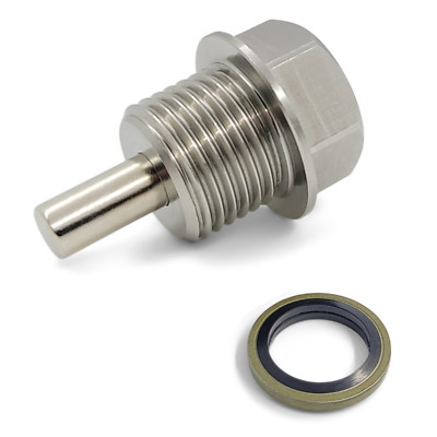 Magnetic Oil Drain Plug/Bolt Compatible with MINI COOPER Engine Pan - Year 2007+