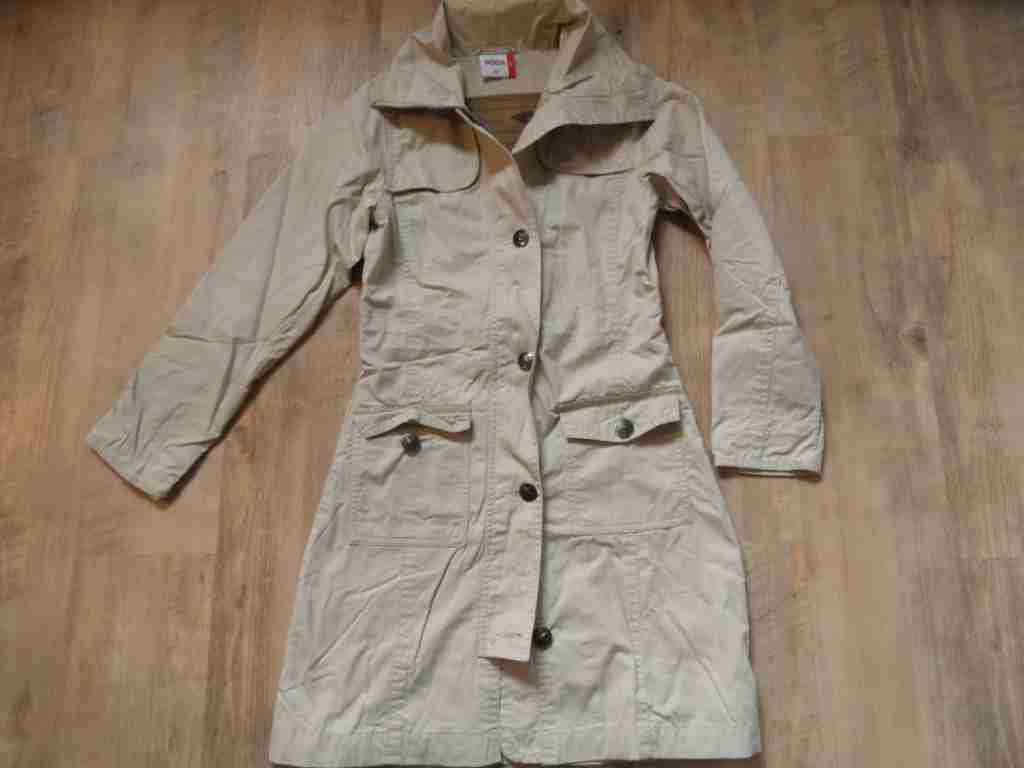 YIGGA Ernstings Family schöner Sommermantel beige 134 NEUw