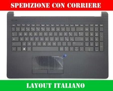 TASTIERA ORIGINALE PER HP PAVILION 15-bw070nl CON TOPCASE PALMREST NERO