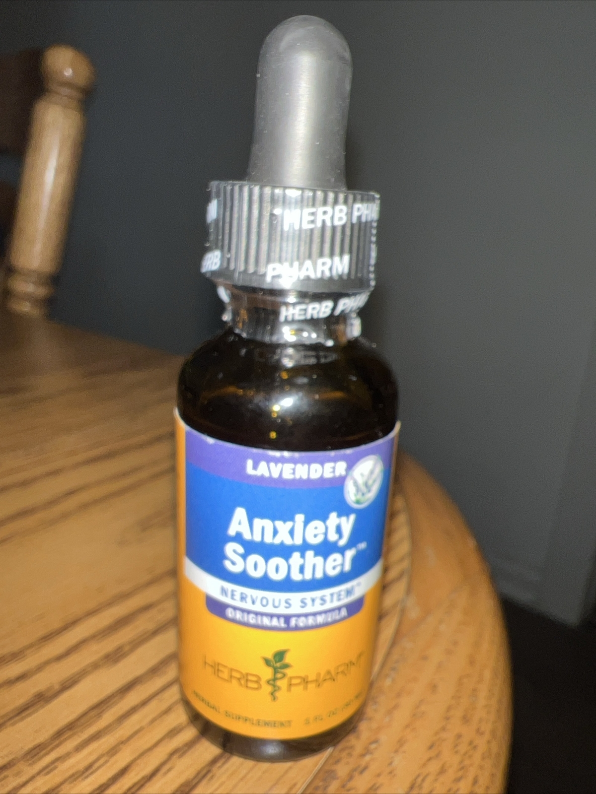 Herb Pharm Anxiety Soother Lavender Herbal Drops; 1 fl oz Exp. 6/2028