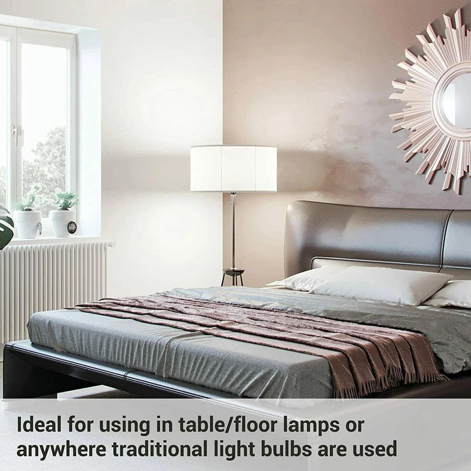 16 Pack A19 LED Light Bulbs 15W Equivalent 100W Replacement Daylight 6500K E26 - Image 2 of 4