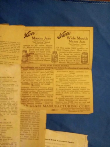 Vintage 1918 Rumford Complete Cookbook Wallace Lily Haxworth with Recipes - Imagen 10 de 10