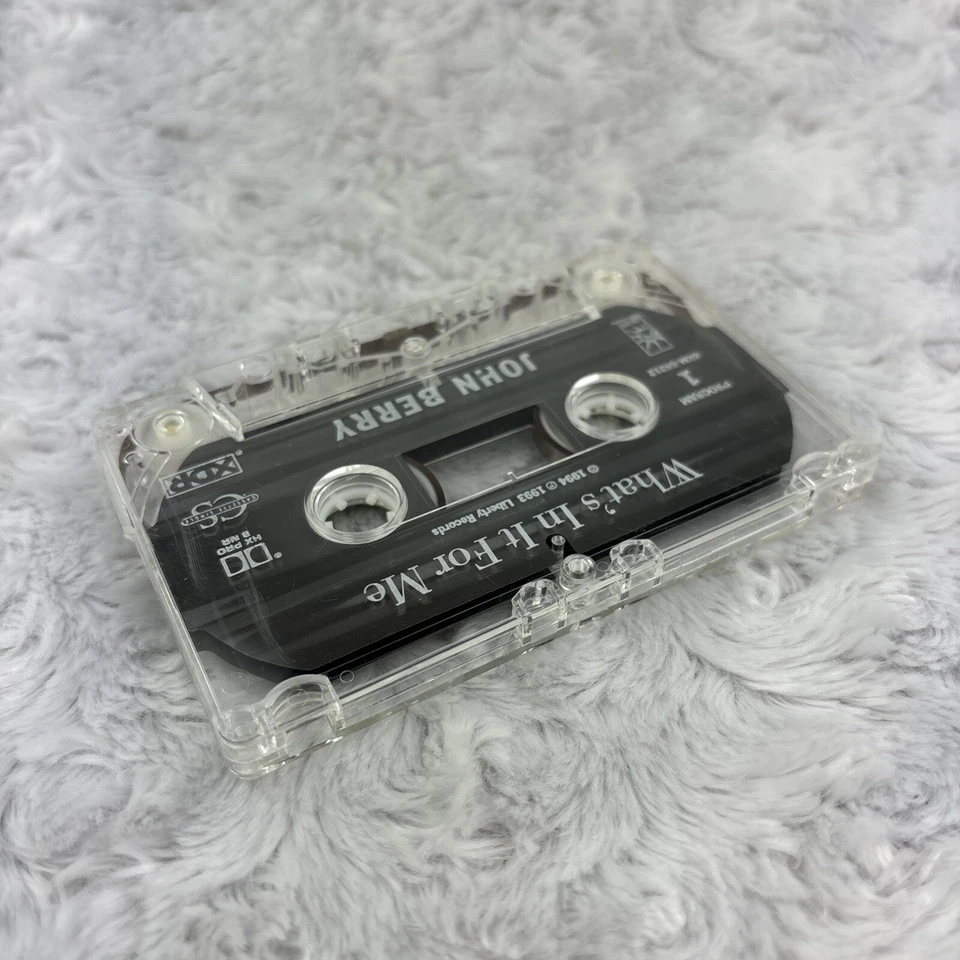 John Berry - Your Love Amazes Me - What’s In It For Me - Cassette Single 1994 - Image 4 of 4