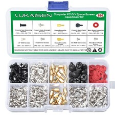 350PCS Computer Screws Motherboard Standoffs Assortment Kit for Universal Mot...