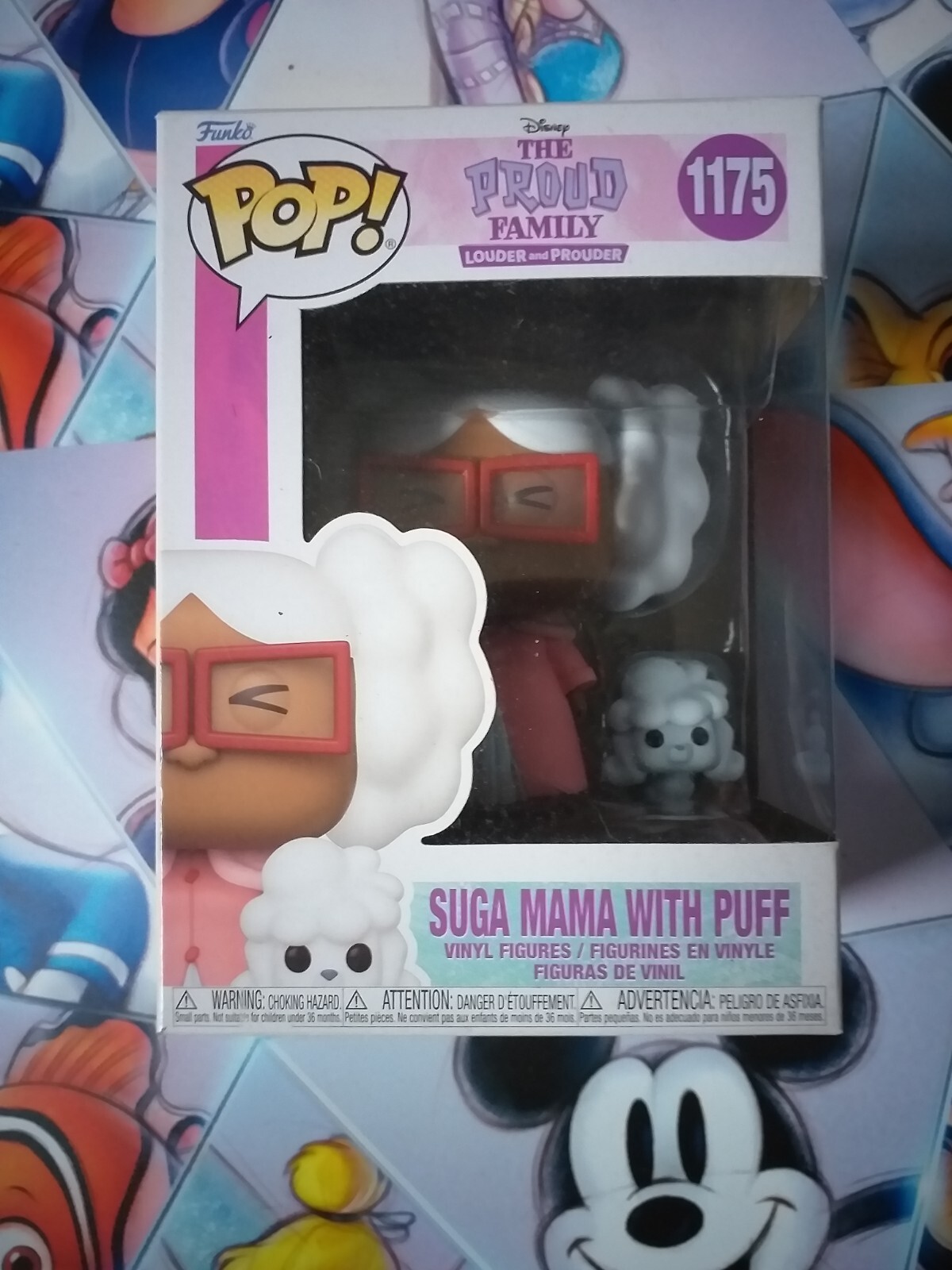 Funko Pop! THE PROUD FAMILY LOUDER AND PROUDER No1175: SUGA MAMA WITH PUFF