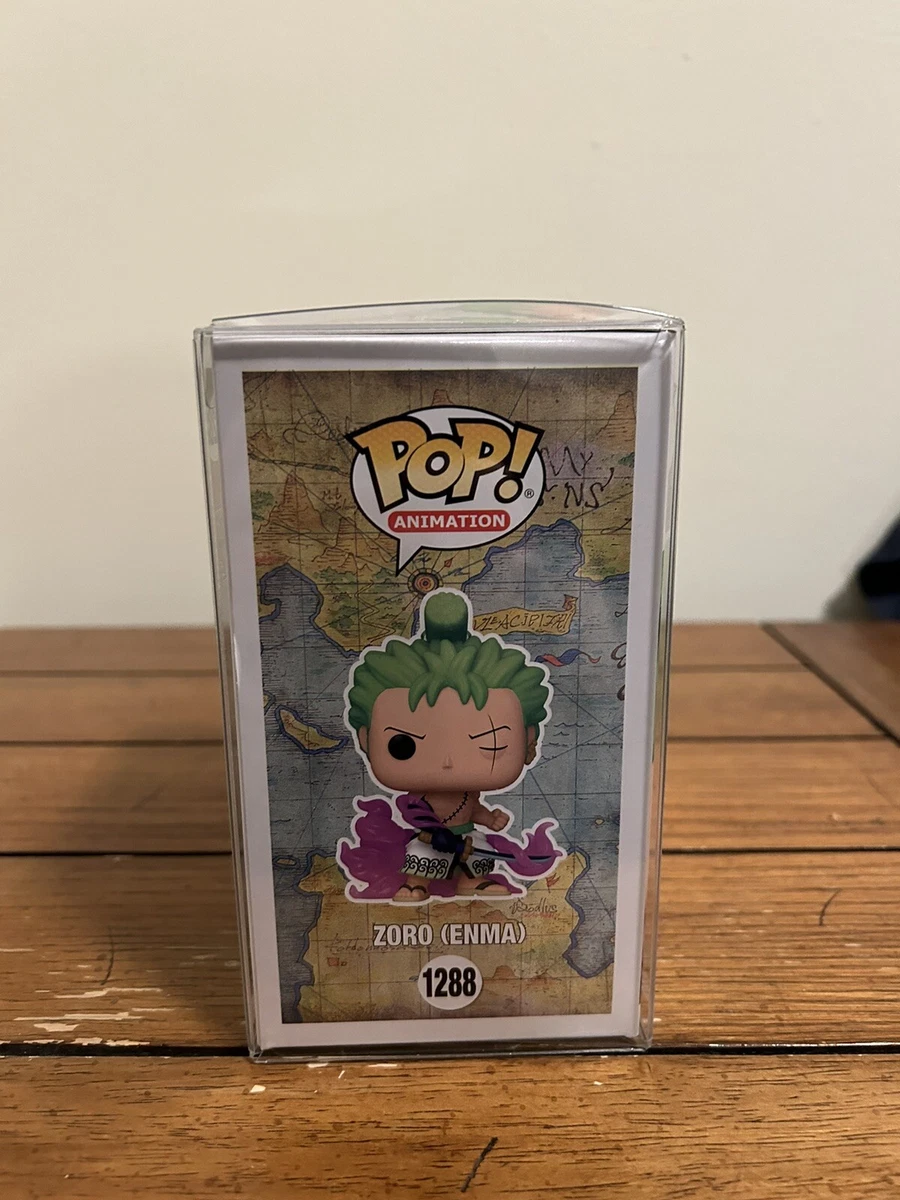 Funko Pop! One Piece: ZORO (ENMA) Vinyl Figure CC Exclusive with protector