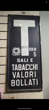 Insegna Ferro Sali E Tabacchi Vintage
