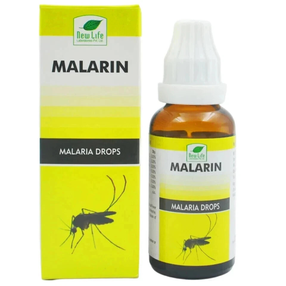 New Life Malarin Drops 30ml x 5 | Herbal Malaria Support | Fresh Stock
