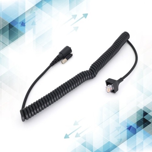 Adjustable Microphone Speaker Cable Spring Line For KMC-27 TK-690 TK-790 TK-890 - Zdjęcie 2 z 8
