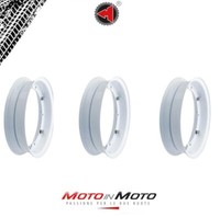 KIT 3 Felgen Weiß 3.50 -10 Piaggio Vespa PX 80 125 150 200 LML