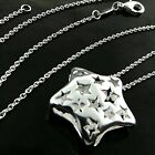<!--F#f_0-->Necklace Chain Genuine Real 925 Sterling Silver Filled Ladies Star Pendant Style<!--F/-->