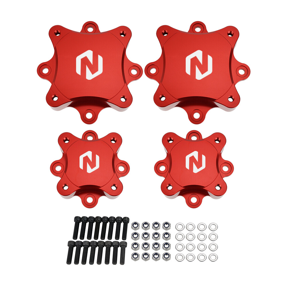 NICECNC Front + Rear Wheel Hub Spacer Kit For Yamaha Raptor 700