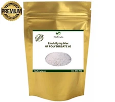 Emulsifying Wax NF POLYSORBATE 60 - PREMIUM QUALITY 100% Pure Polawax - BULK