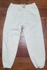Jil Sander Beige Cotton Sweatpants Style J47KA0125 Men's Large