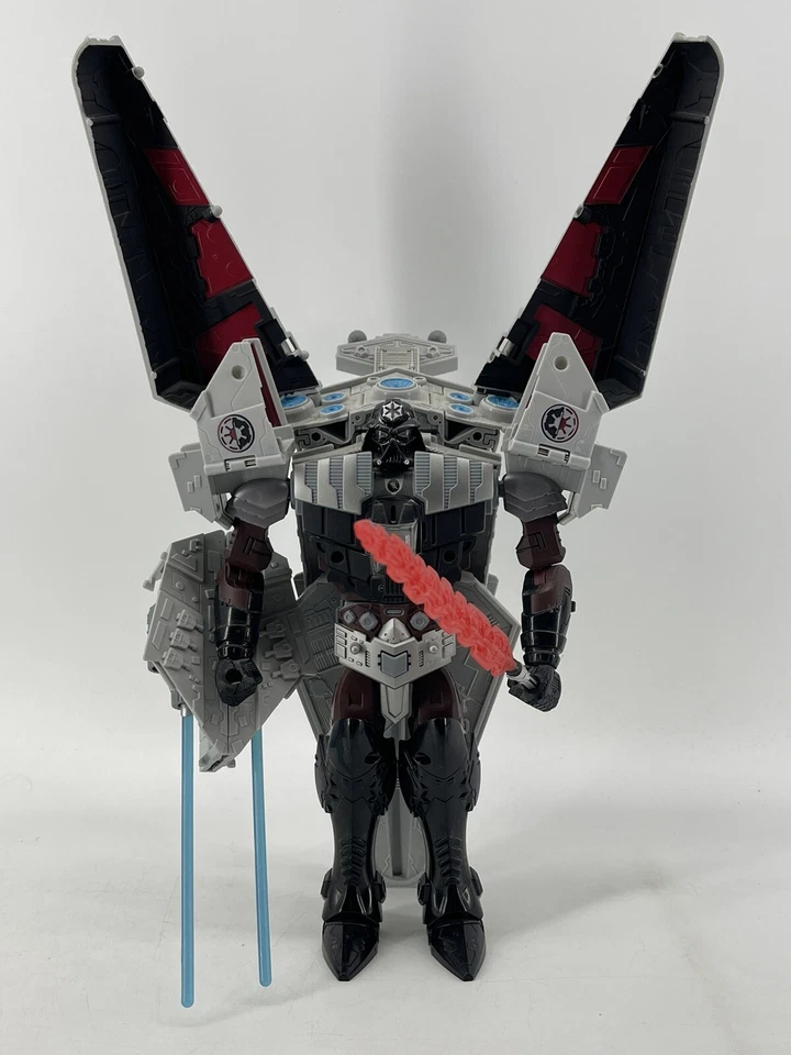 Transformers Star Wars Darth Vader Star Destroyer Anakin Jedi Cruiser 4-IN-1 - Image 2 of 4