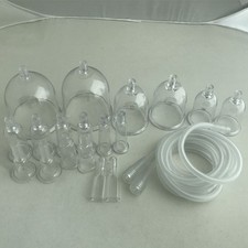 Replacement Plastic Vacuum Cupping Cups For Vacuum Suction Facial Beauty Machine