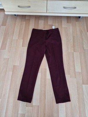 KOTON Damen Stoffhose / Anzughose in Bordeux / Weinrot (Gr. 38 / M)
