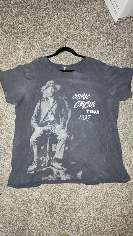 Magnolia Pearl Donavon Frankenreiter Cosmic Circus Tour Gray Cotton Tee OS