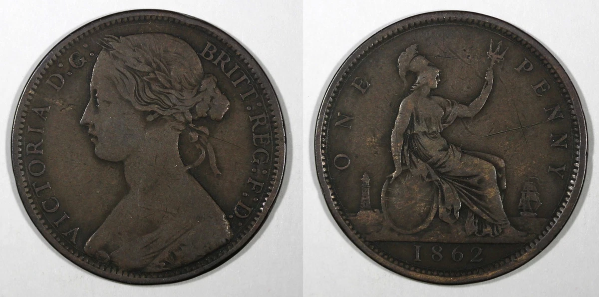1862 Year UK Pennies for sale | eBay