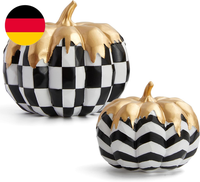 DN Deconation Herbst KüRbis Deko 2 StüCk, Halloween Deko Innen