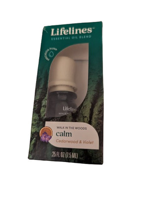 lifelines essential oil Calm Cedarwood & Violet Walk In The Woods